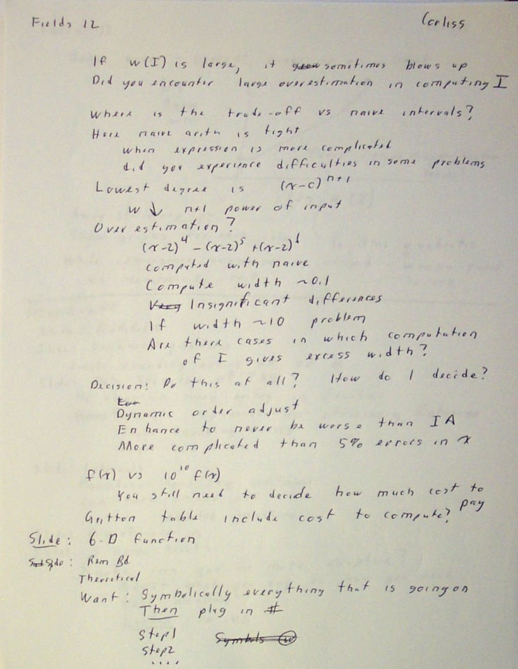 12. Martin and Kyoko: Taylor models - Roundoff